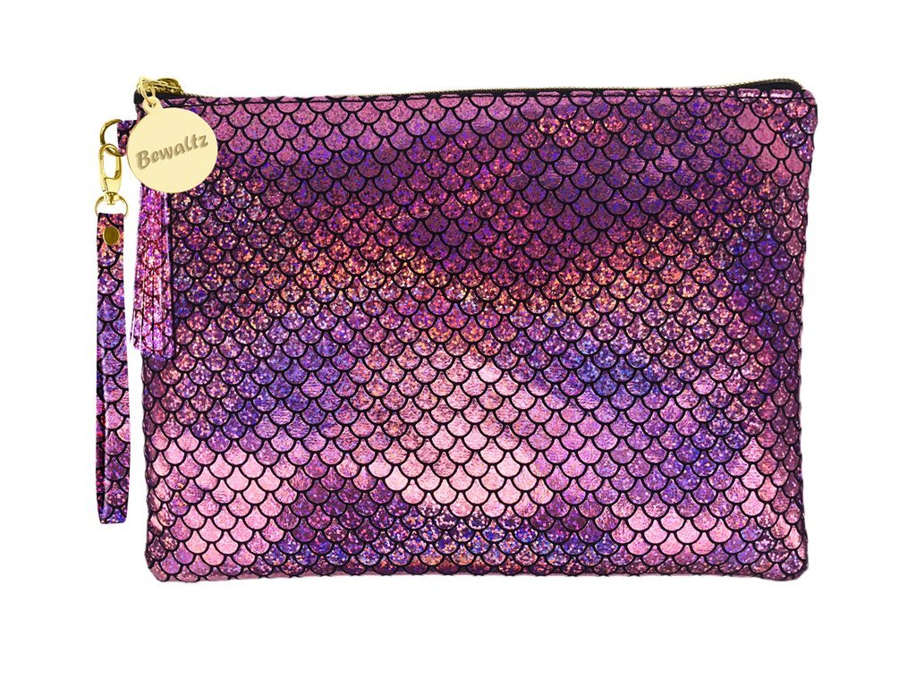 Spring Fling Small Wristlet Makeup Pouch - Pink