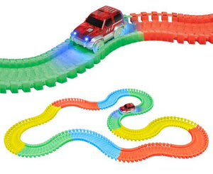 33214Galaxy-Flex-Track-220-Piece-Glow-Track-with-Electric-LED-Light-Car1