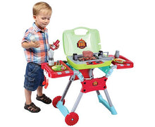 Load image into Gallery viewer, 34988Kid&#39;s-BBQ-20-Piece-Portable-Playset-with-Light-and-Sound1