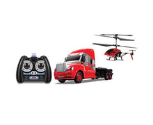 Load image into Gallery viewer, 35861MegaHauler-3.5CH-Helicopter-And-Electric-RC-Truck-IR-Combo-Pack1